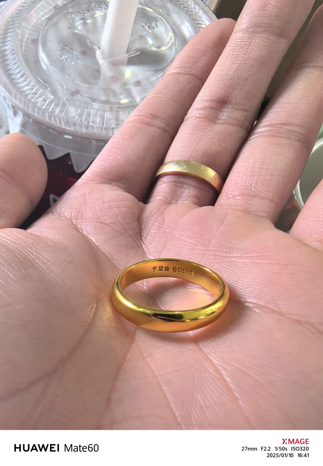 合金戒指顶级产品镀k金