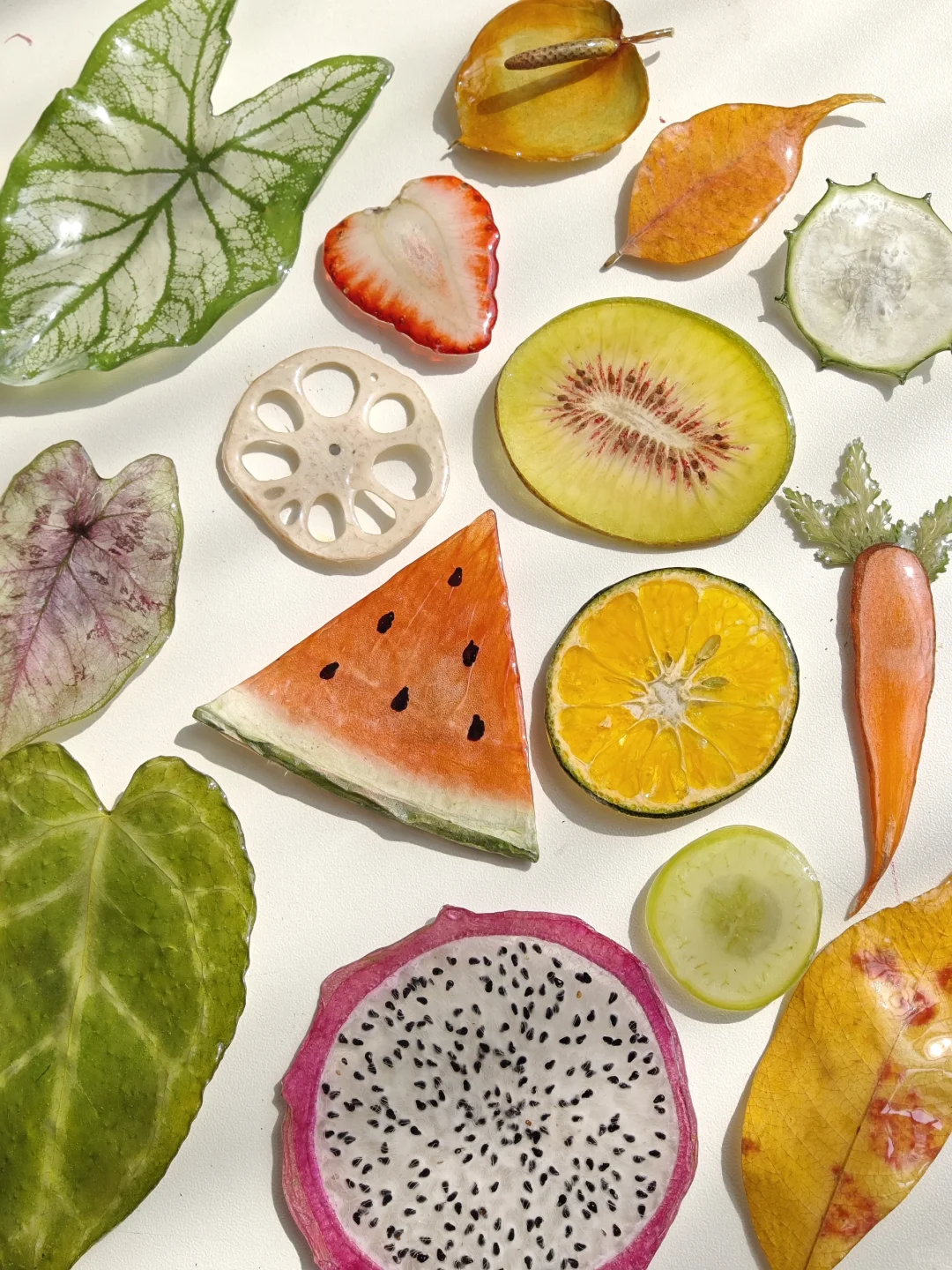 水果做的冰箱贴