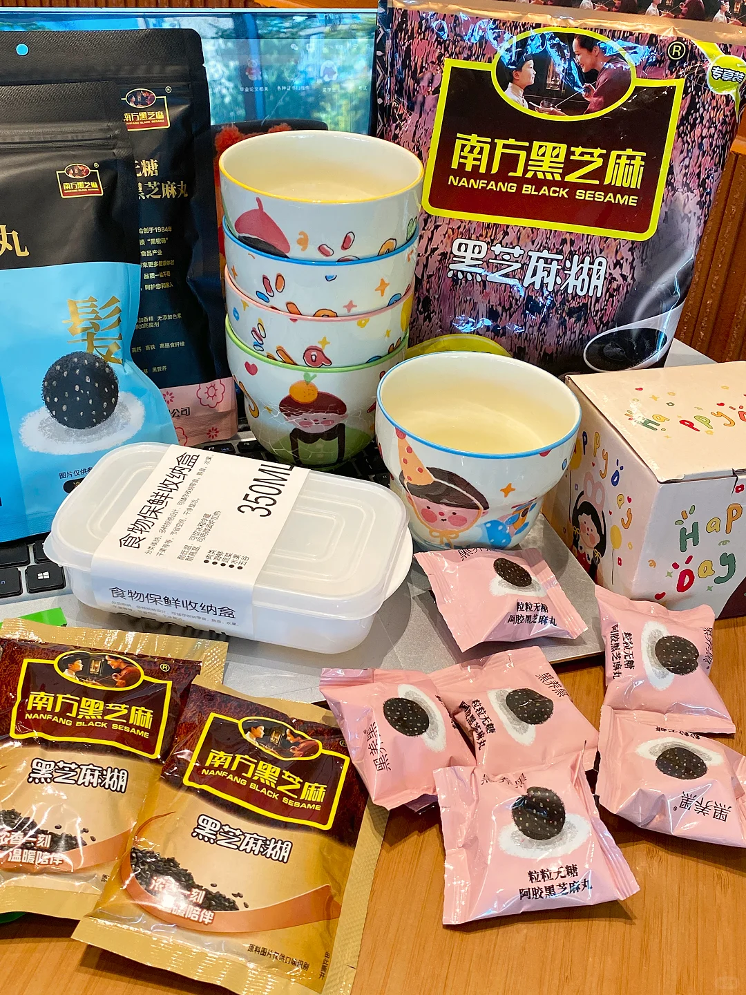 和老板商量后,决定一袋就送杯子!