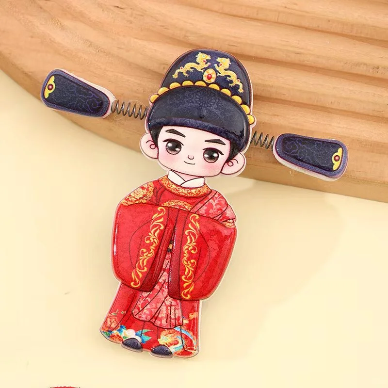 国潮婚服冰箱贴|把中式浪漫钉在生活里✨