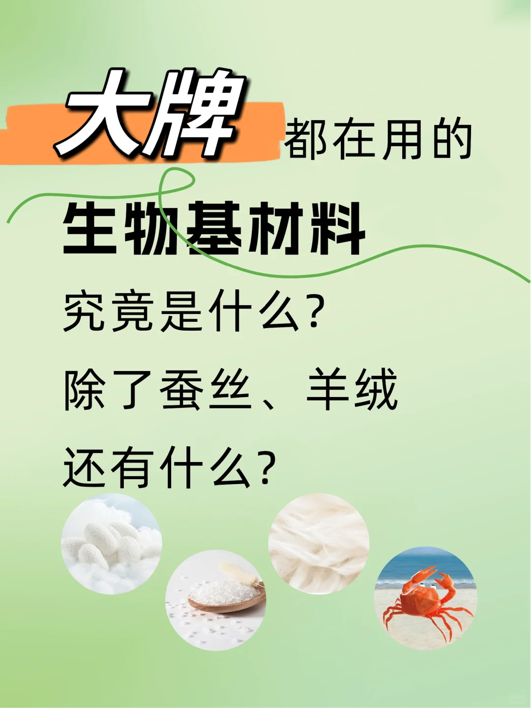 大牌都在用的生物基材料究竟是什么❓❗
