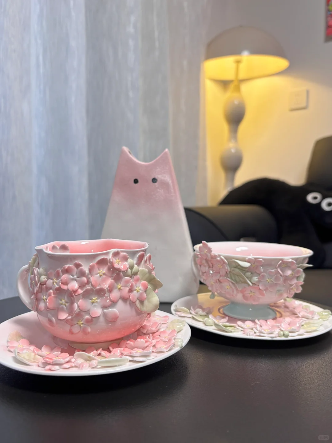 ?花口樱花杯返图