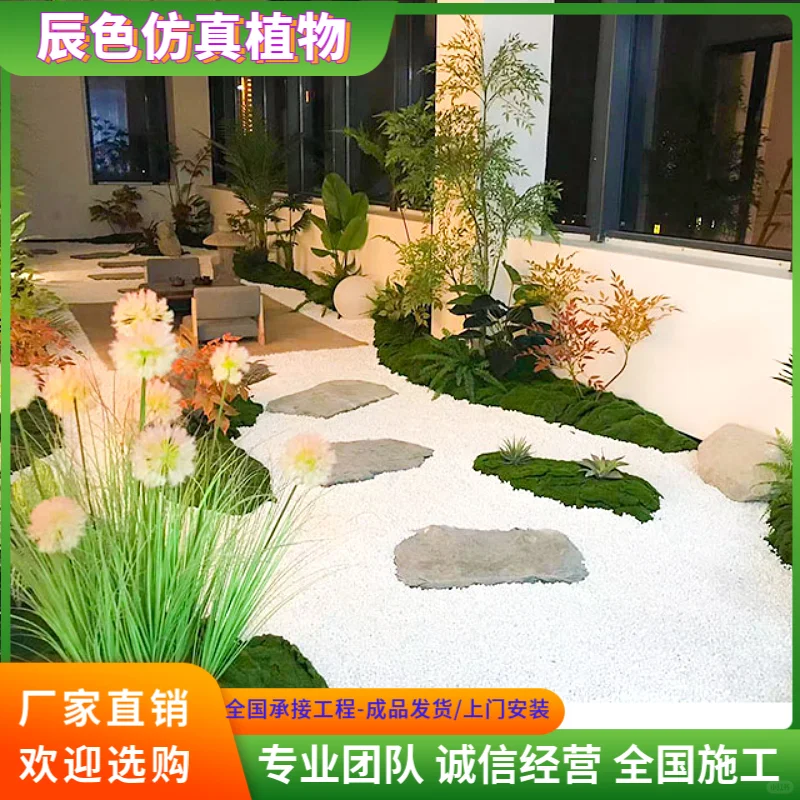徐州家居展厅仿真植物景观仿真松树价格