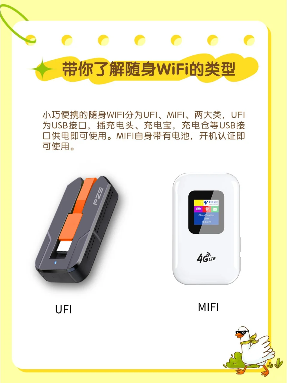 科普 | 随身WiFi的类别和用法