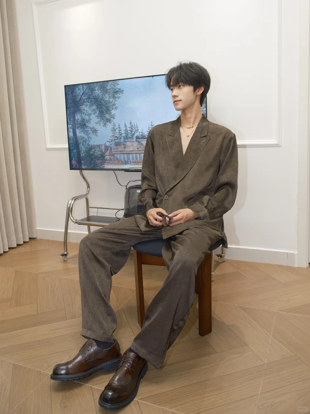 试下正装美拉德fitcheck