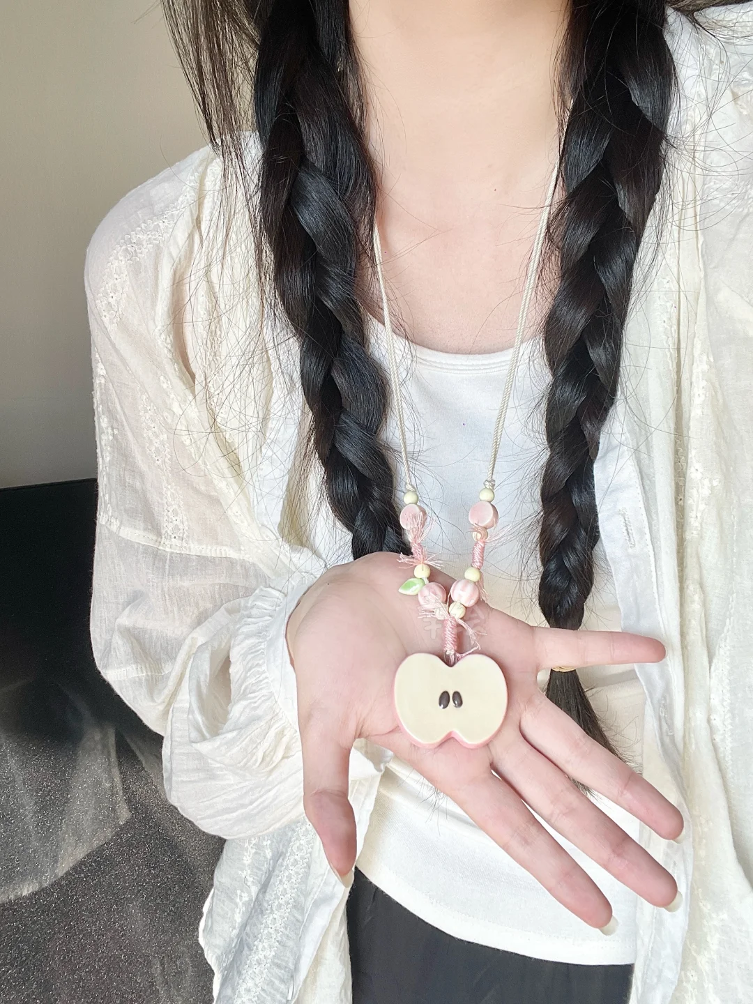 切一片苹果做项链?✨