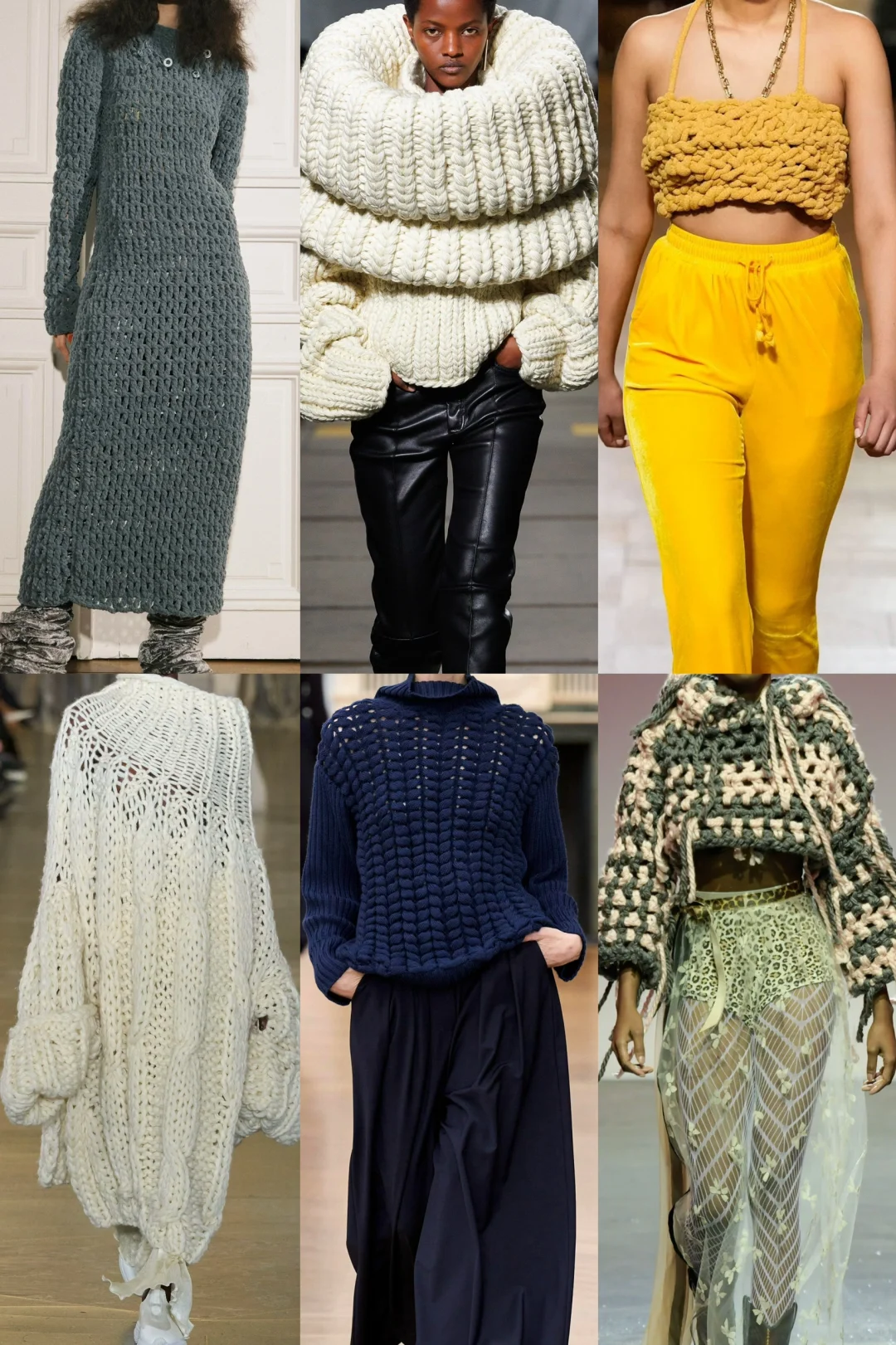 面料趋势｜2024/25秋冬女装针织&织法