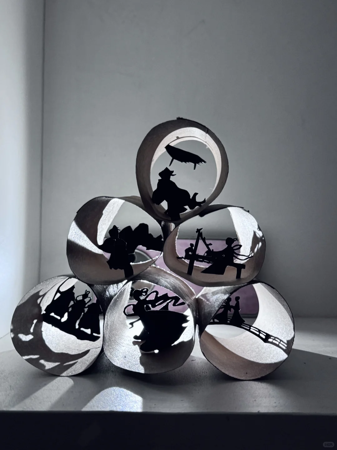 废旧纸筒再利用