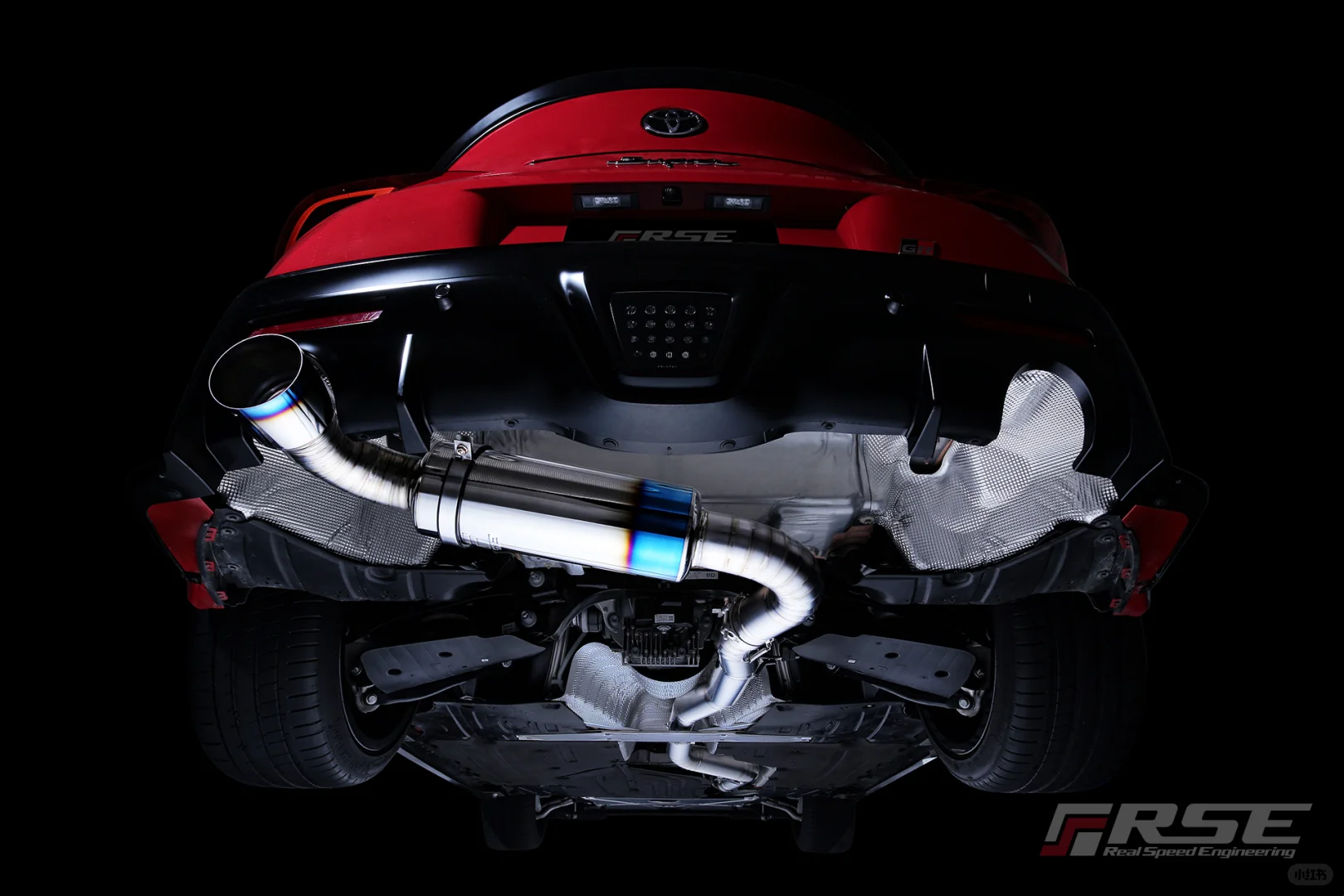 RSE出品： GR Supra 钛合金中尾段排气