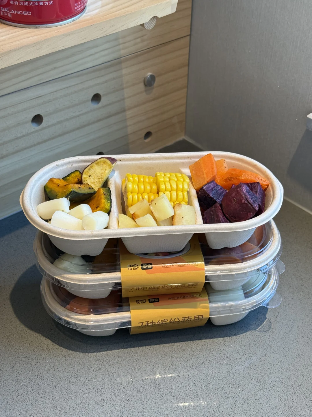 今天吃人类慢食碗…