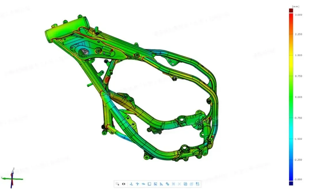 摩托车零部件三维扫描数字化解决方案