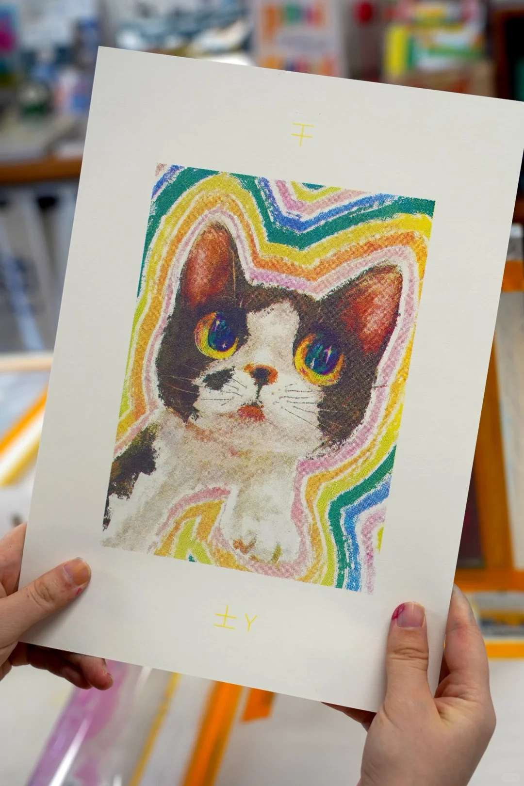 还有什么画面是CMYK丝网印刷不能解决的