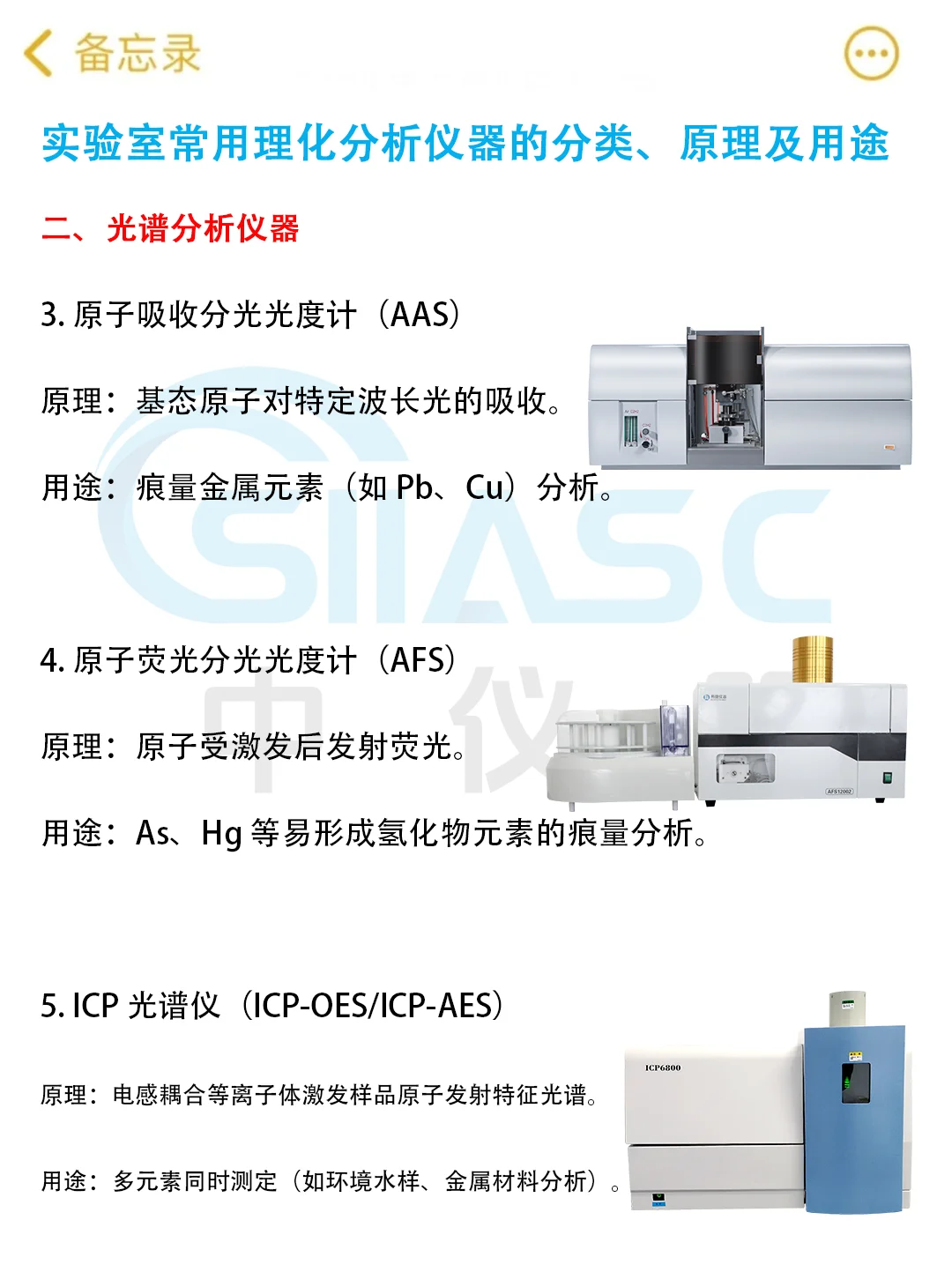 实验室理化分析仪器大盘点，建议收藏?