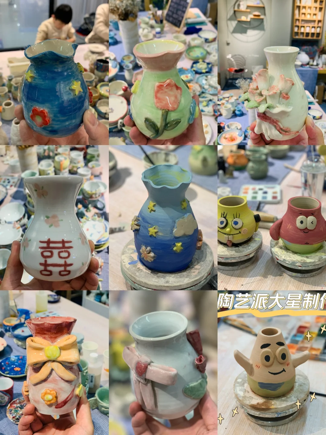 冬日里很温暖?的陶艺作品合集