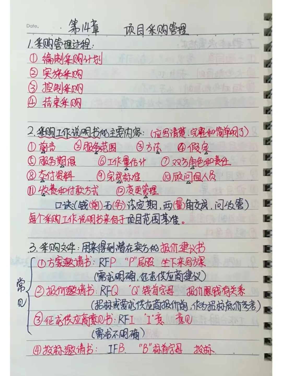 软考系统集成丨第14章 采购管理