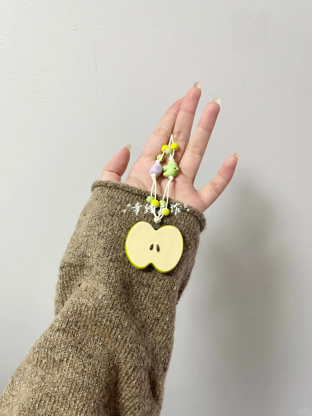 切一片苹果做项链?✨
