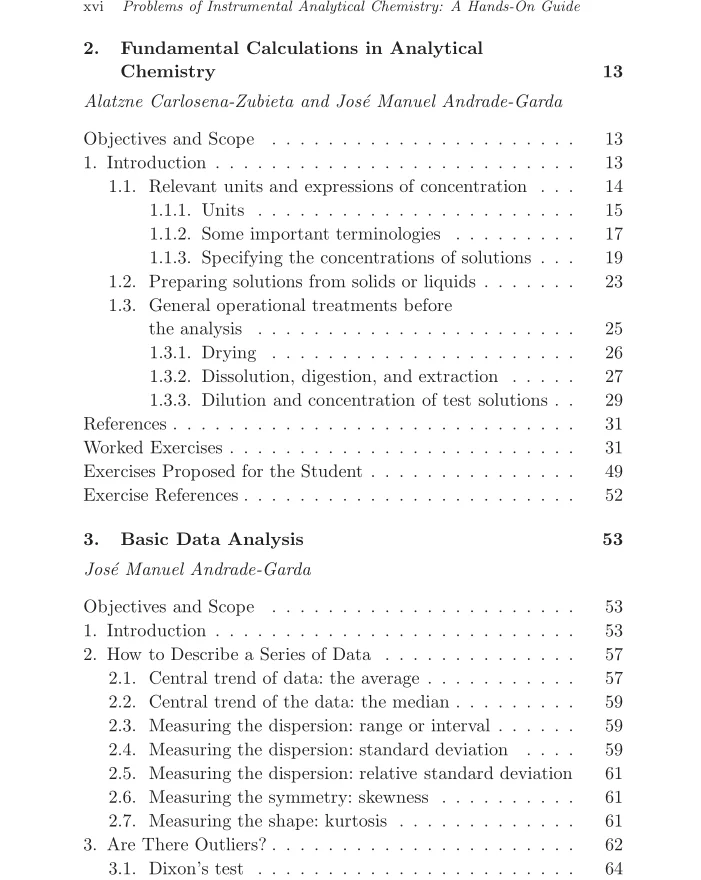 仪器分析化学问题解答：实操指南（第二版）