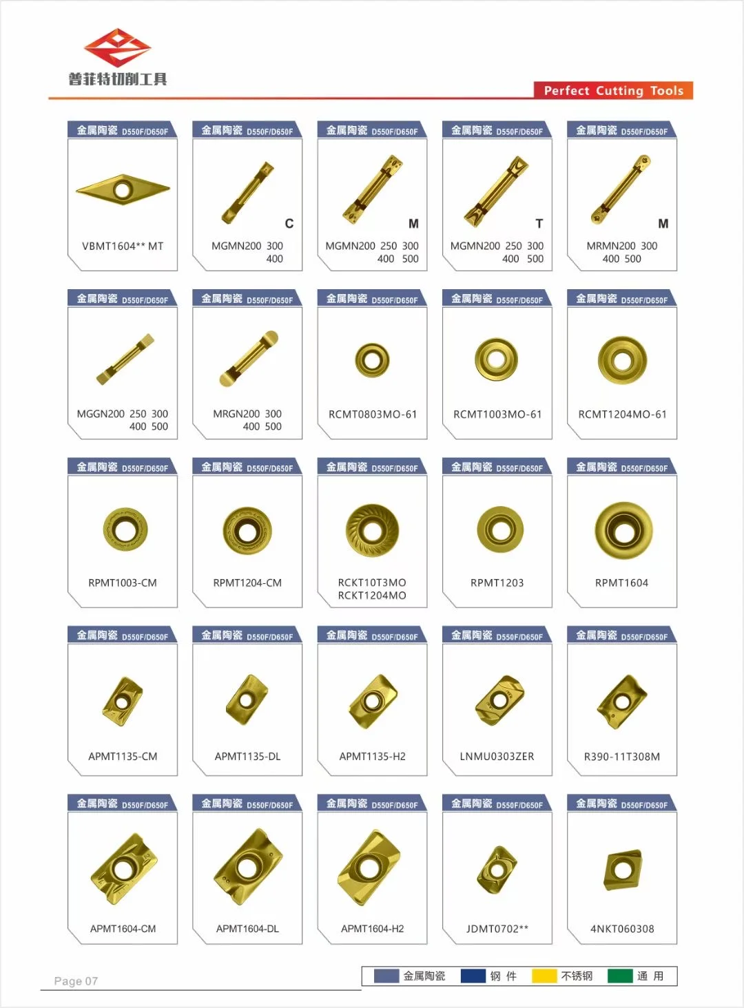 关于刀具的选择和应用?