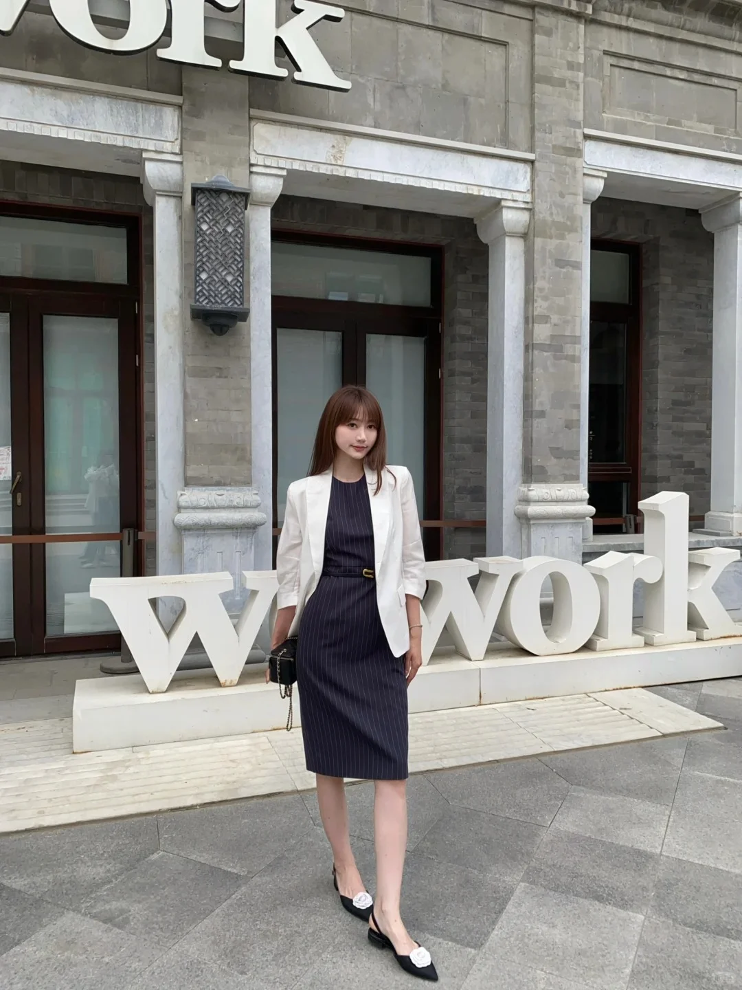 轻熟职场风穿搭?气质干练✨通勤连衣裙