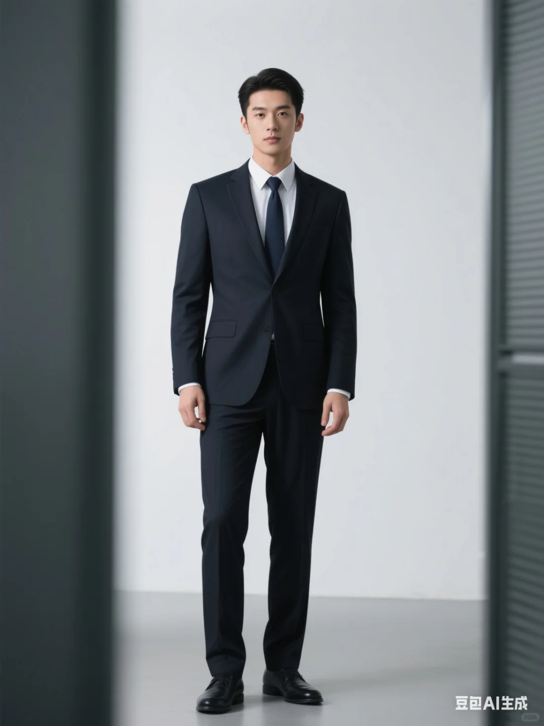 这组西装穿搭把职场气质玩明白了