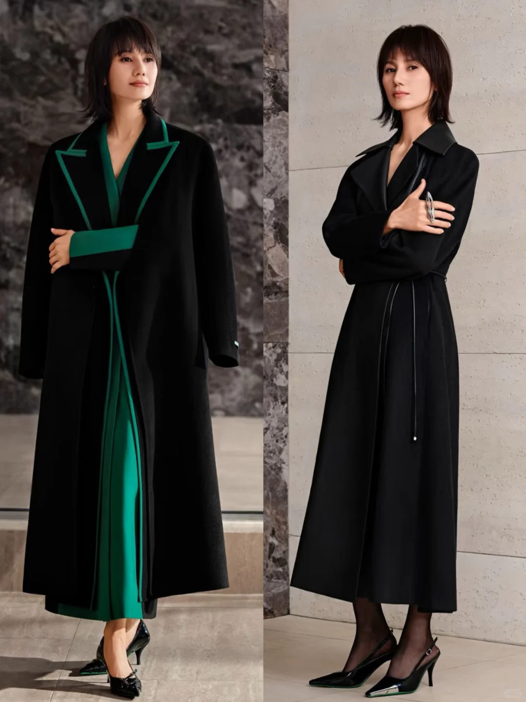 袁泉老师当评委穿搭，有种体制内的权威感！