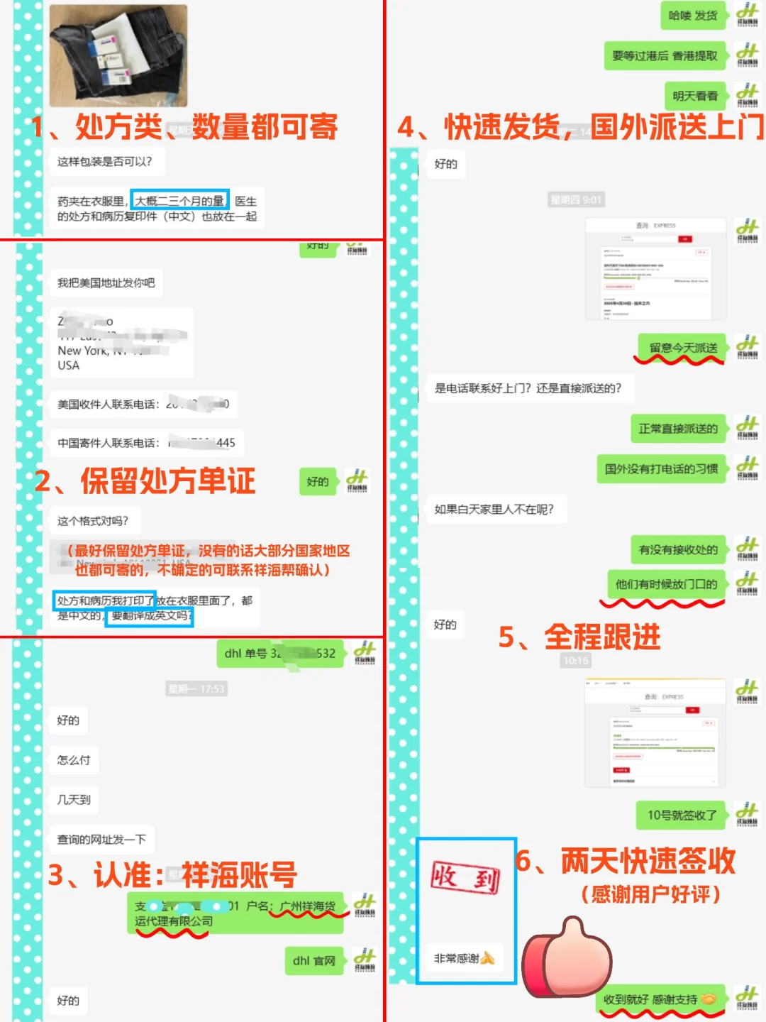 处方药寄国外方法‼️2-3月用量✅全部签收✅