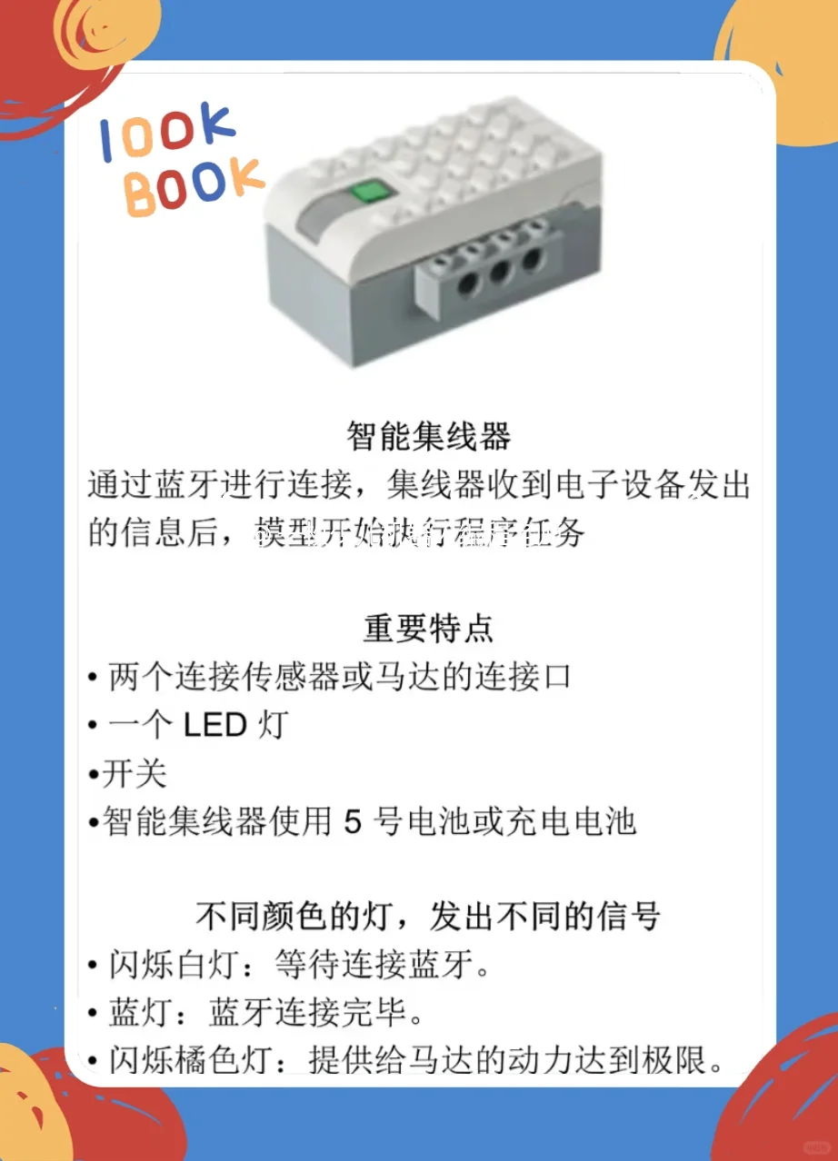 乐高【wedo 2.0】编程电子部件介绍大全
