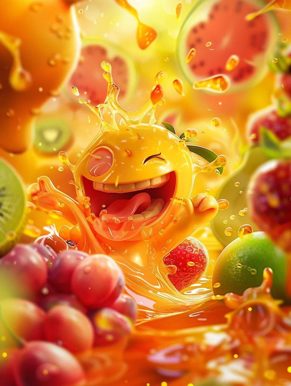 水果季宣传插画