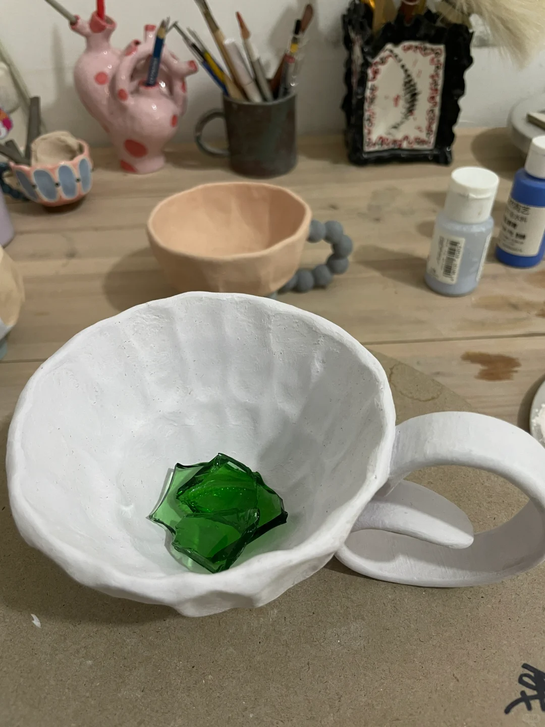 喝完的啤酒瓶不要扔｜可以烧成美丽的瓷器