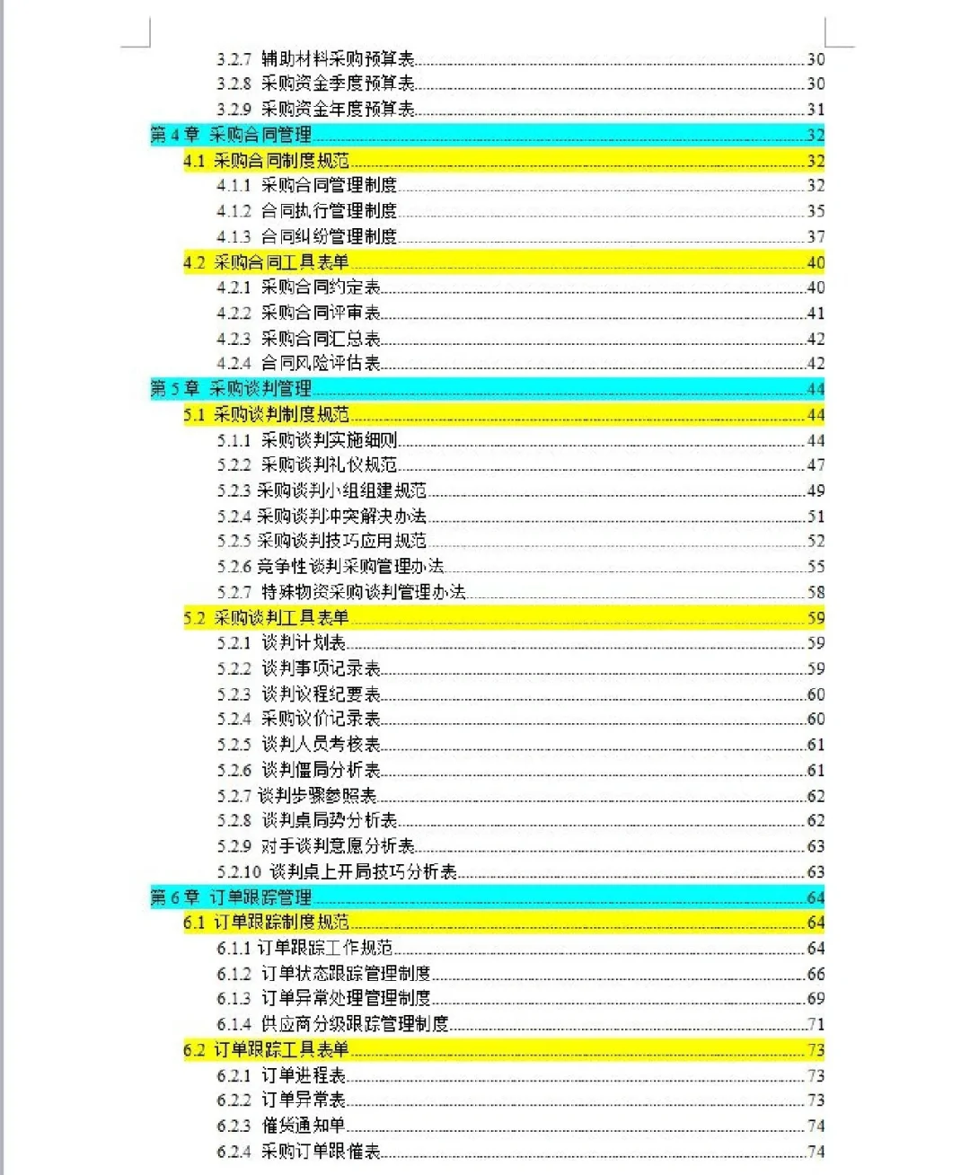 年薪45万挖来的采购总监整理的采购管控制