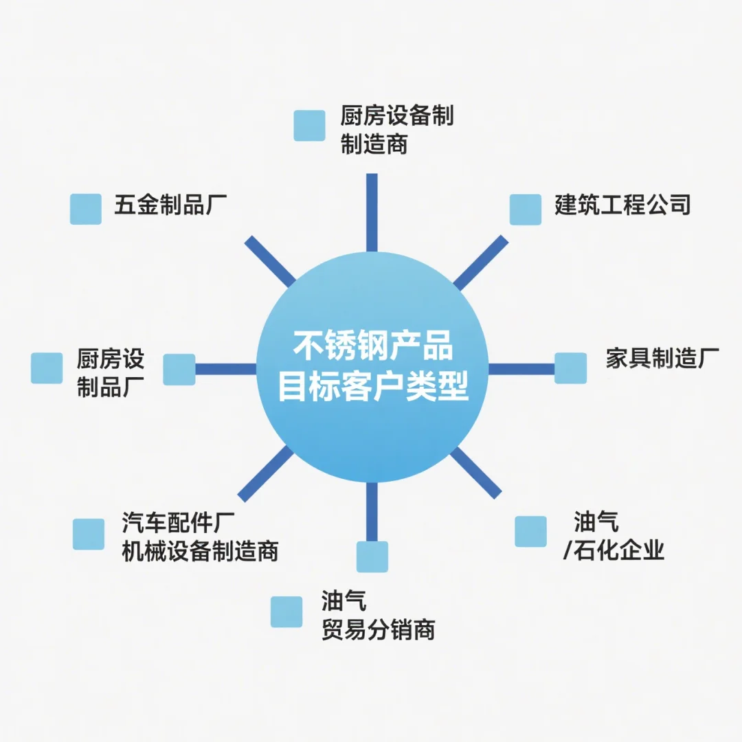 ?不锈钢管 / 板卷怎么找客户?