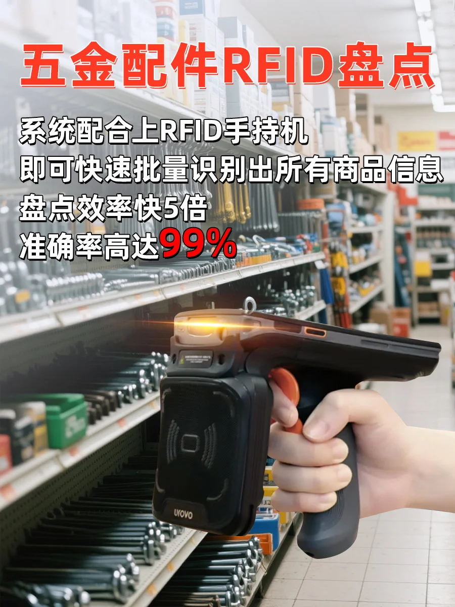 五金配件仓库管理,RFID智能门店系统搭建