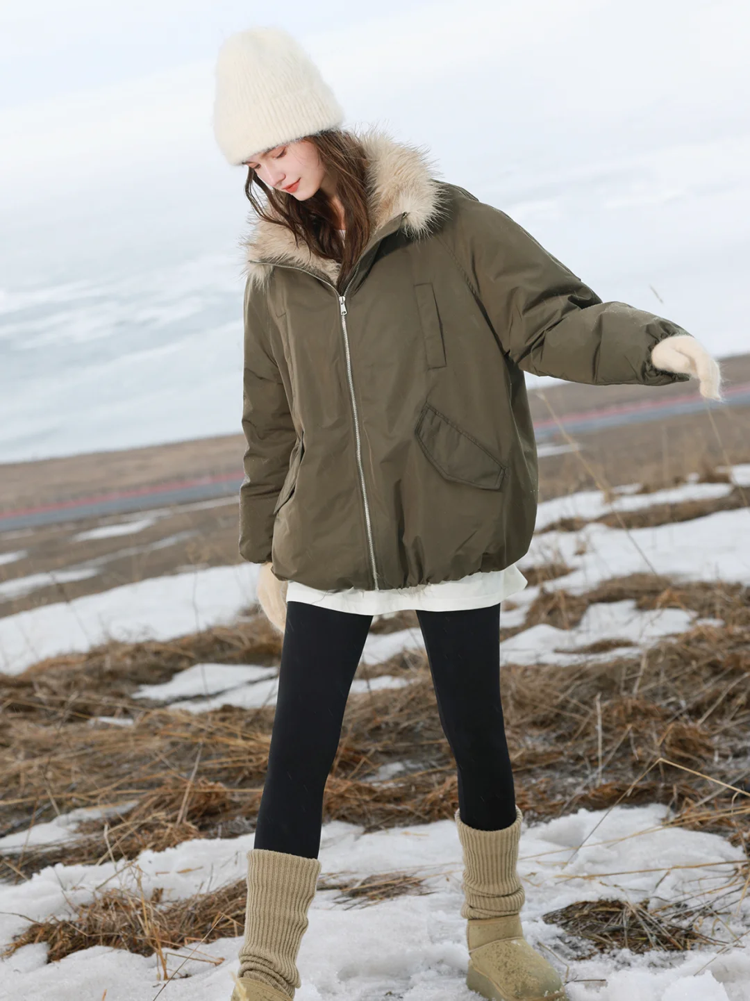 时髦户外?️·防水派克鹅绒服