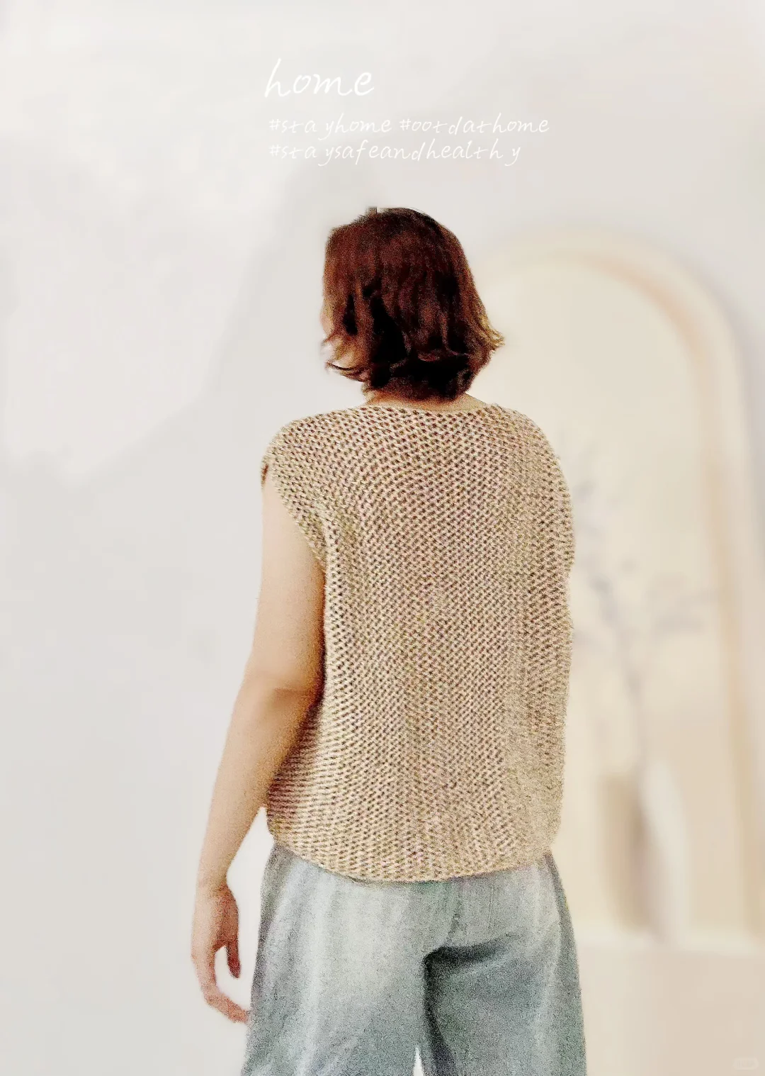 夏季清爽毛衣简单编制