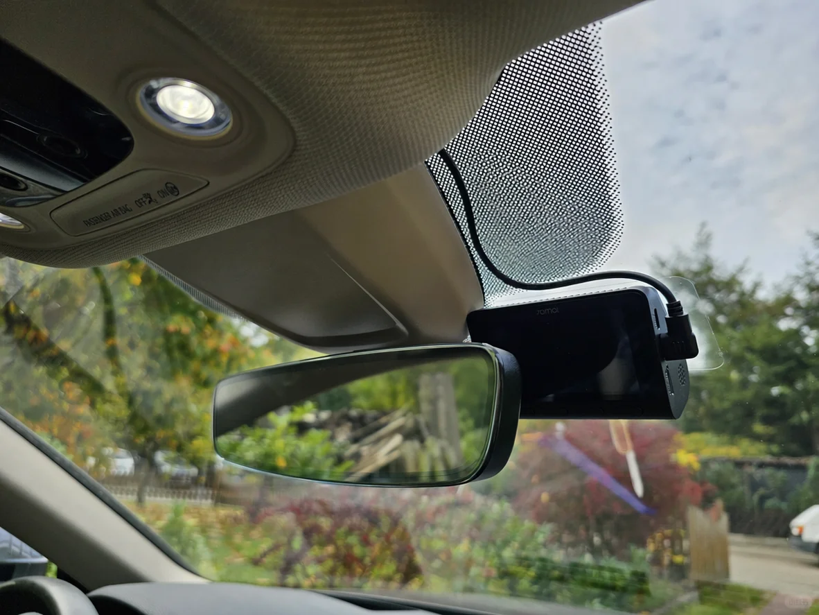 ??低成本不走线安装行车记录仪