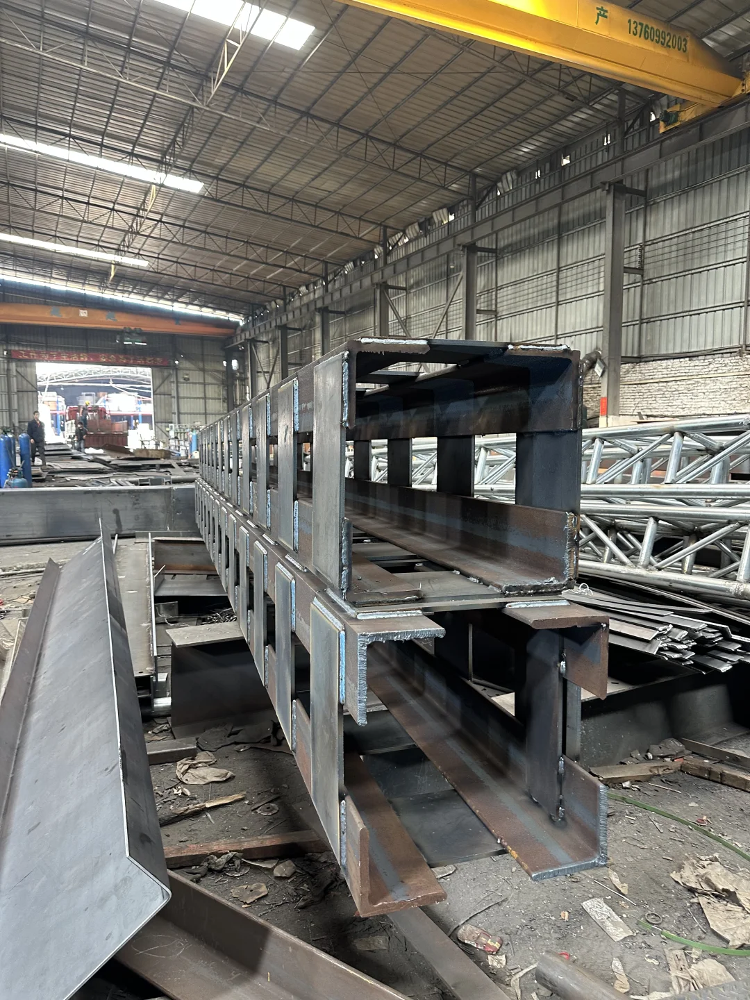 【?乐从钢铁世界隐藏大佬！格构柱加工就找他