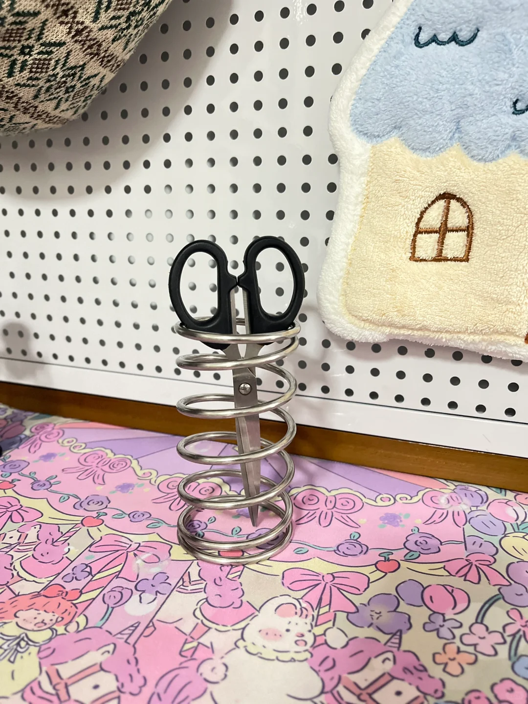 超好看的不锈钢弹簧架