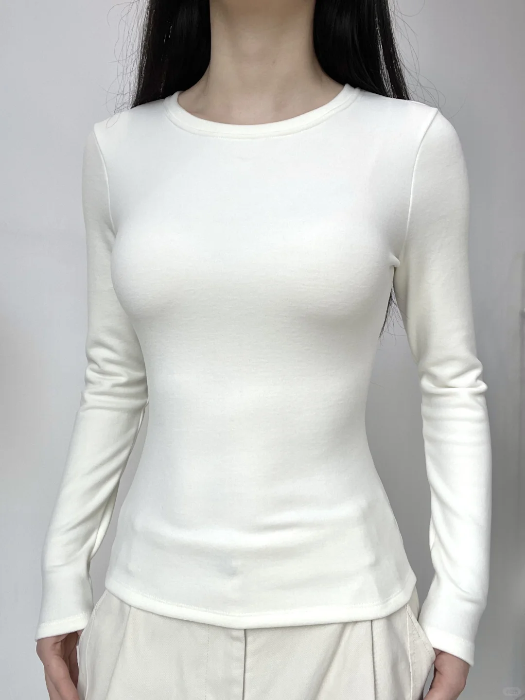 越是简单的羊绒打底质感一定要好！