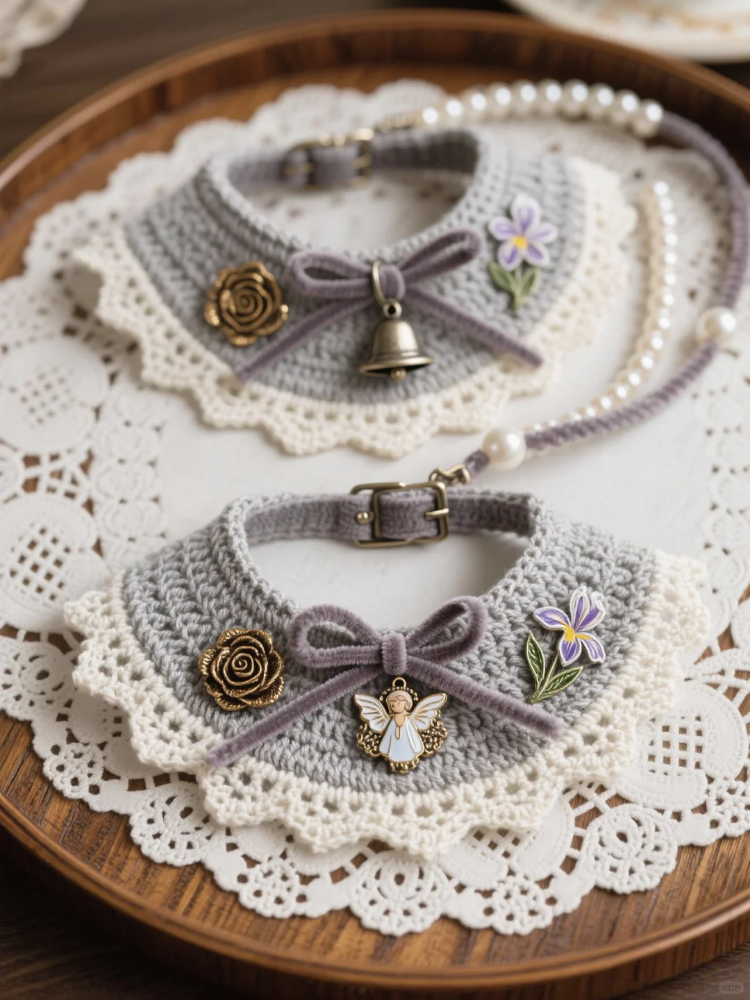 每天一个设计—宠物项圈钩织系列