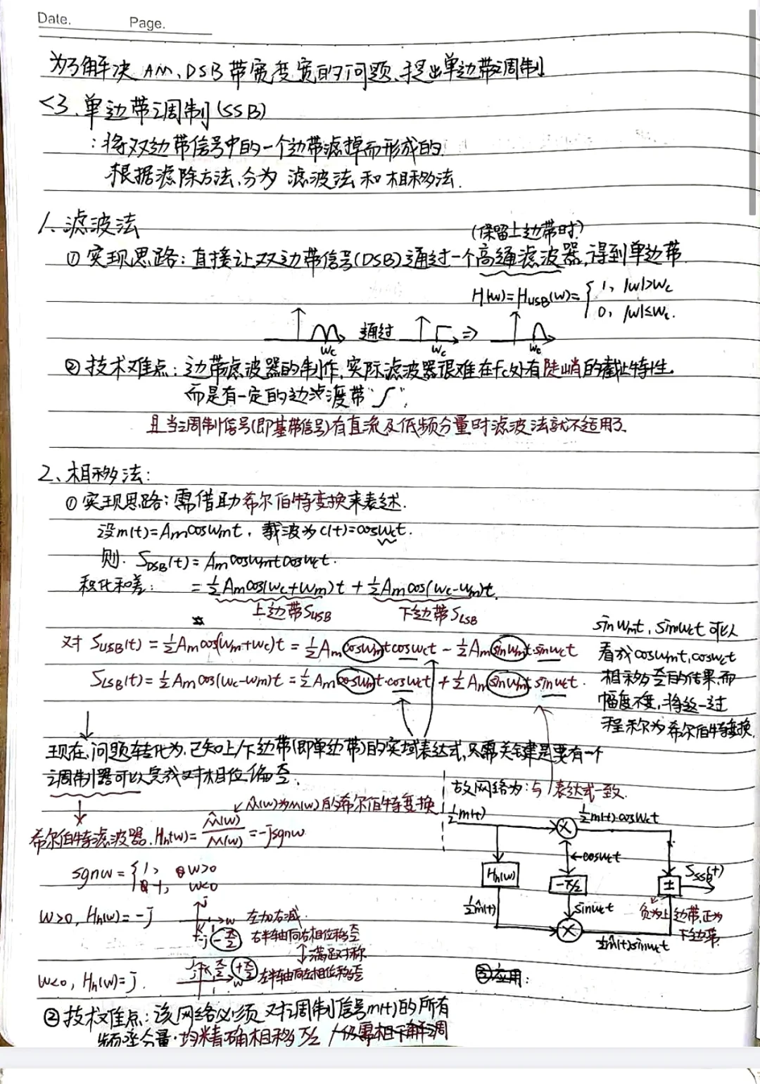 学习经验分享之通信原理