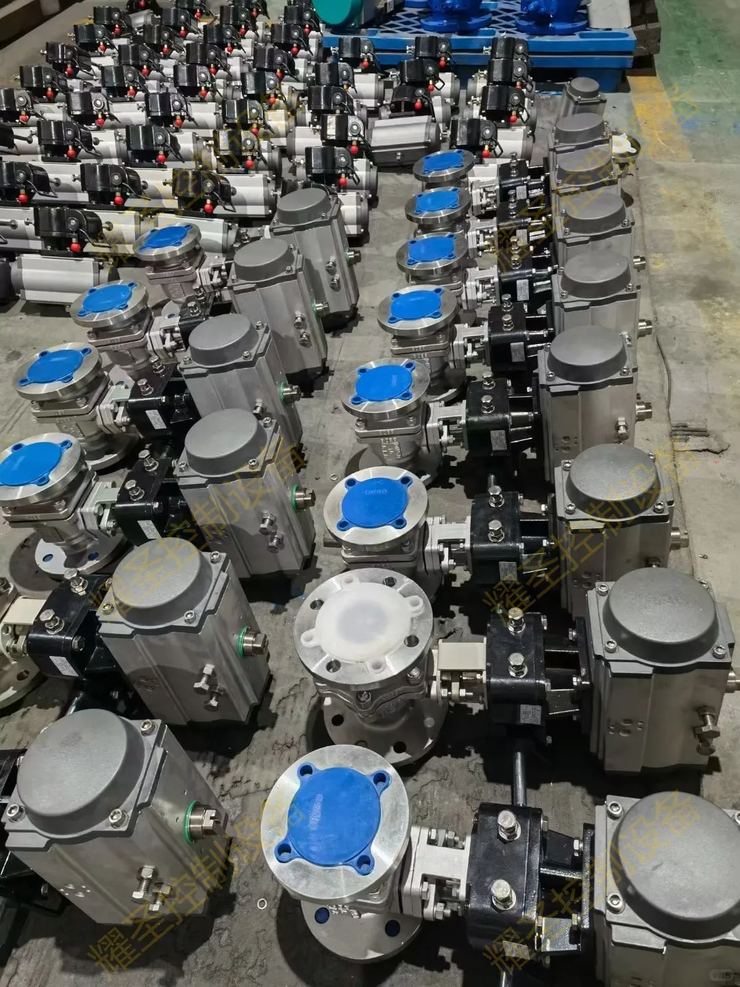 探索气动法兰式控制球阀的卓越性能-耀圣