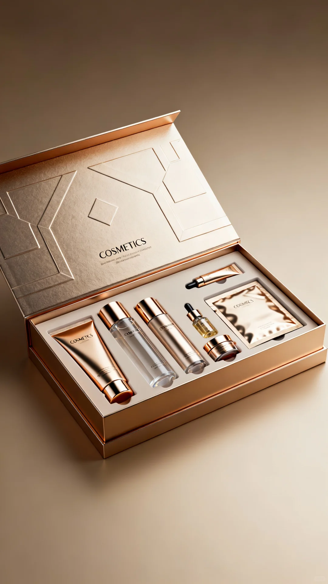 这款玫瑰护肤品礼盒，太美了！