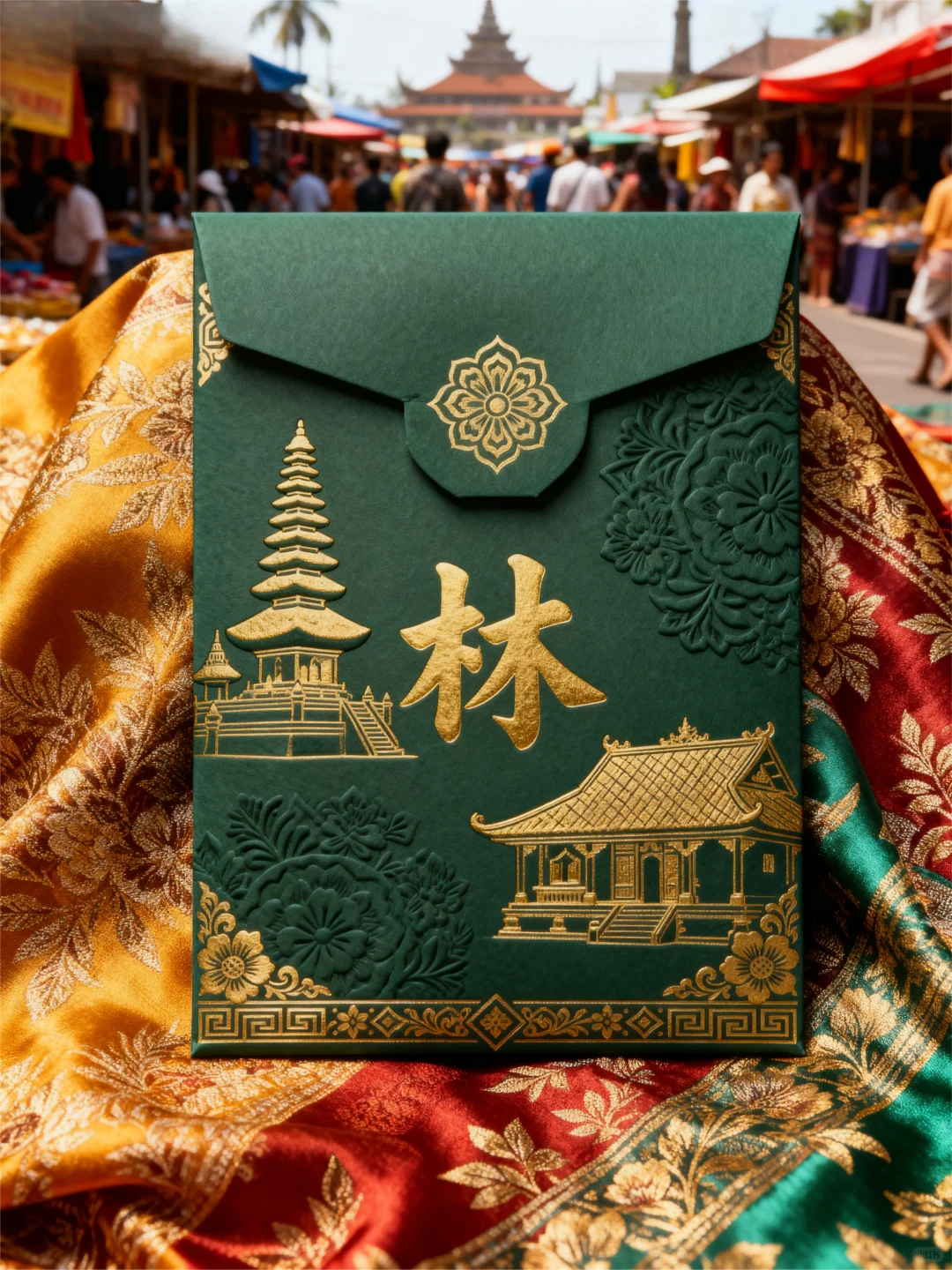 2026年马年创意红包！当东方姓氏邂逅印尼风