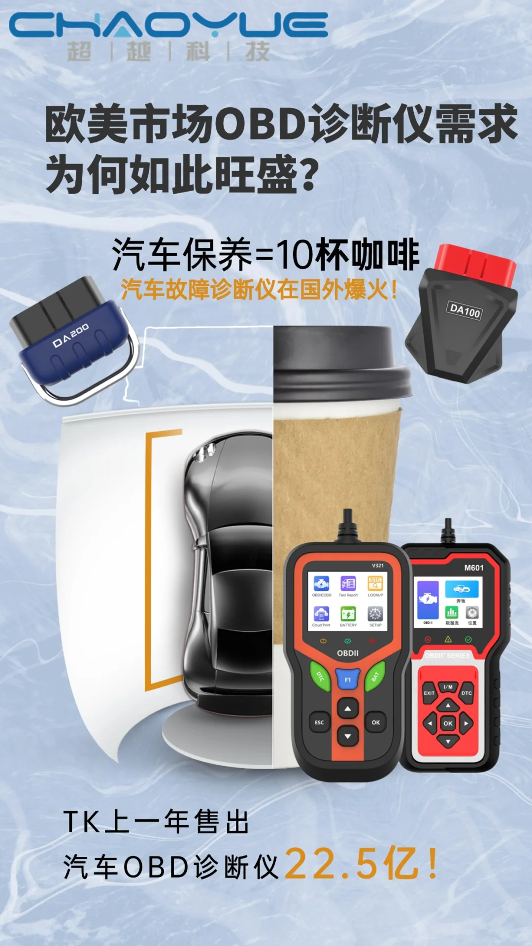 欧美市场对OBD检测仪的需求为何如此旺盛？