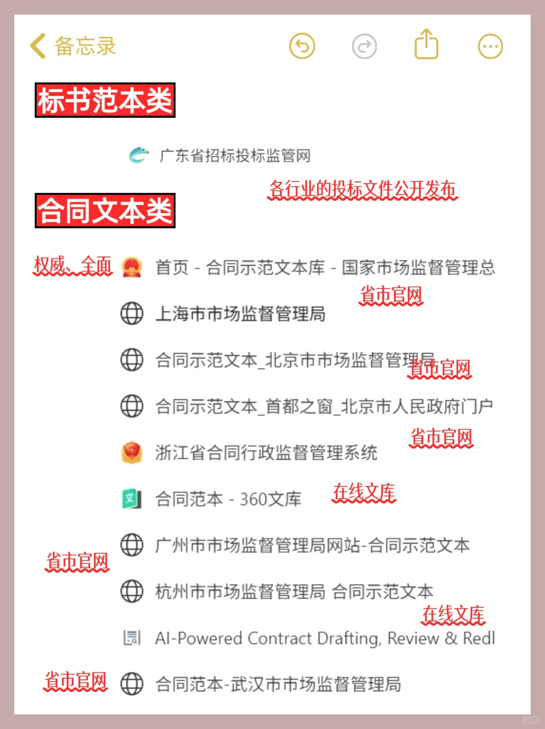 【招标必备】一站式网站资源大公开！