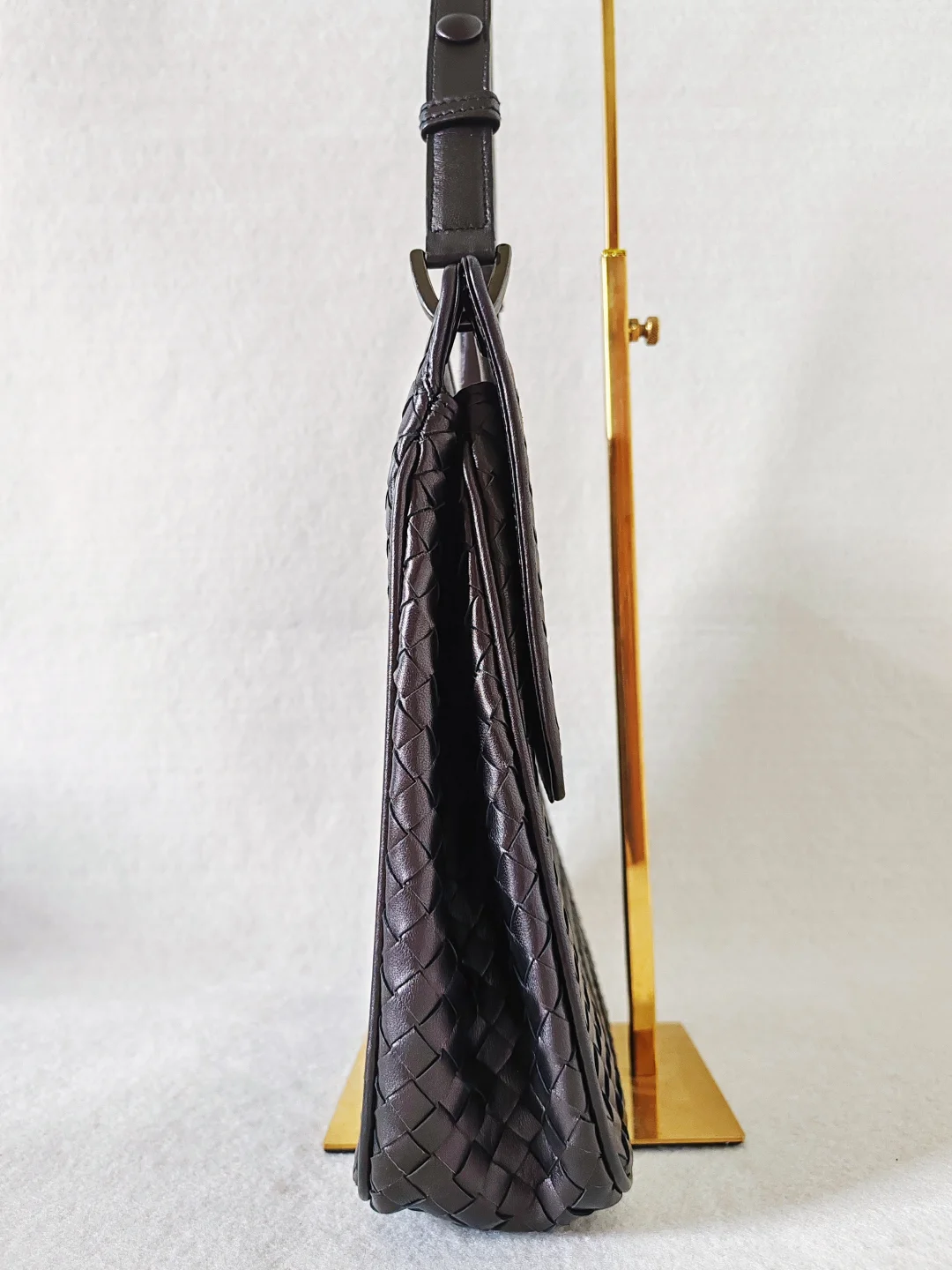 长期主义?1k+?WAKO摩卡棕牛皮编织包