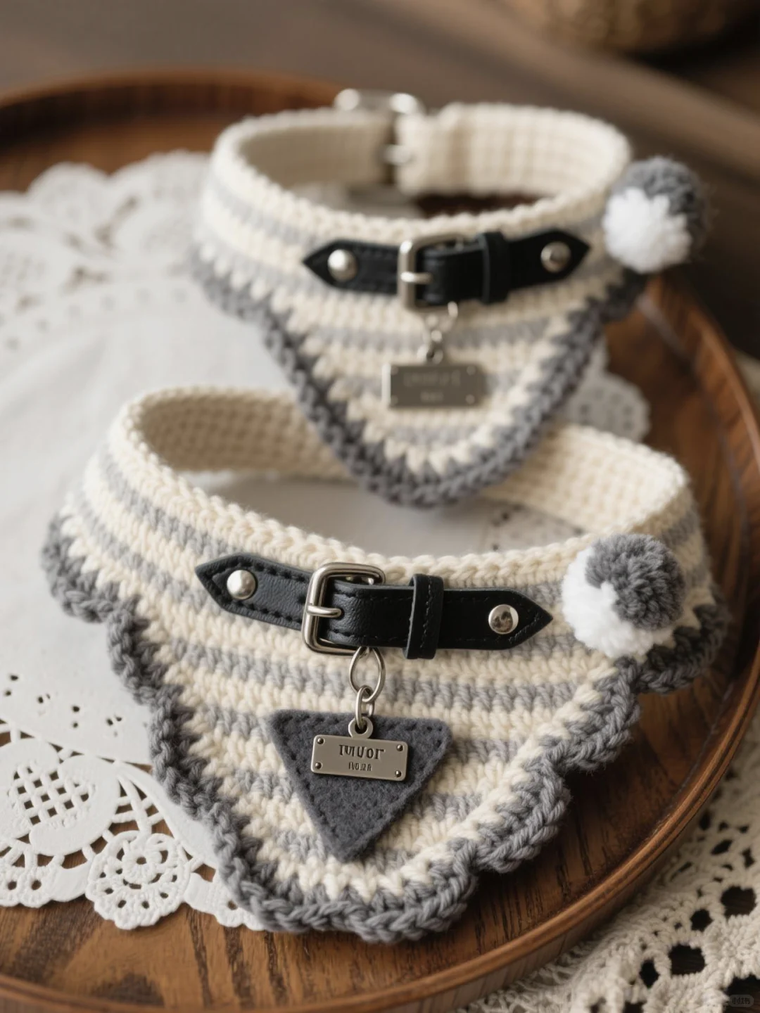 每天一个设计—宠物项圈钩织系列