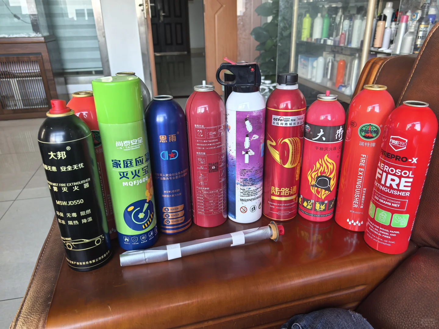 水剂灭火器采用二元气雾剂铝罐包装的优势