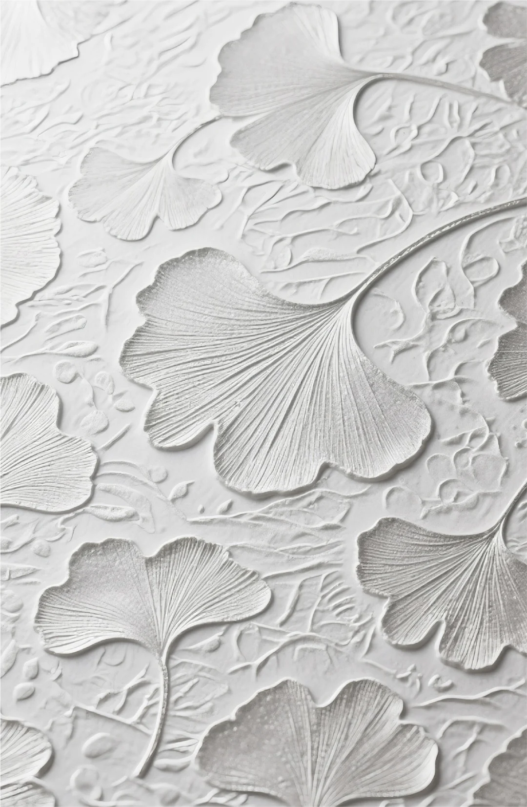 背景 I 凹凸质感绿植压印纹理肌理底纹背景