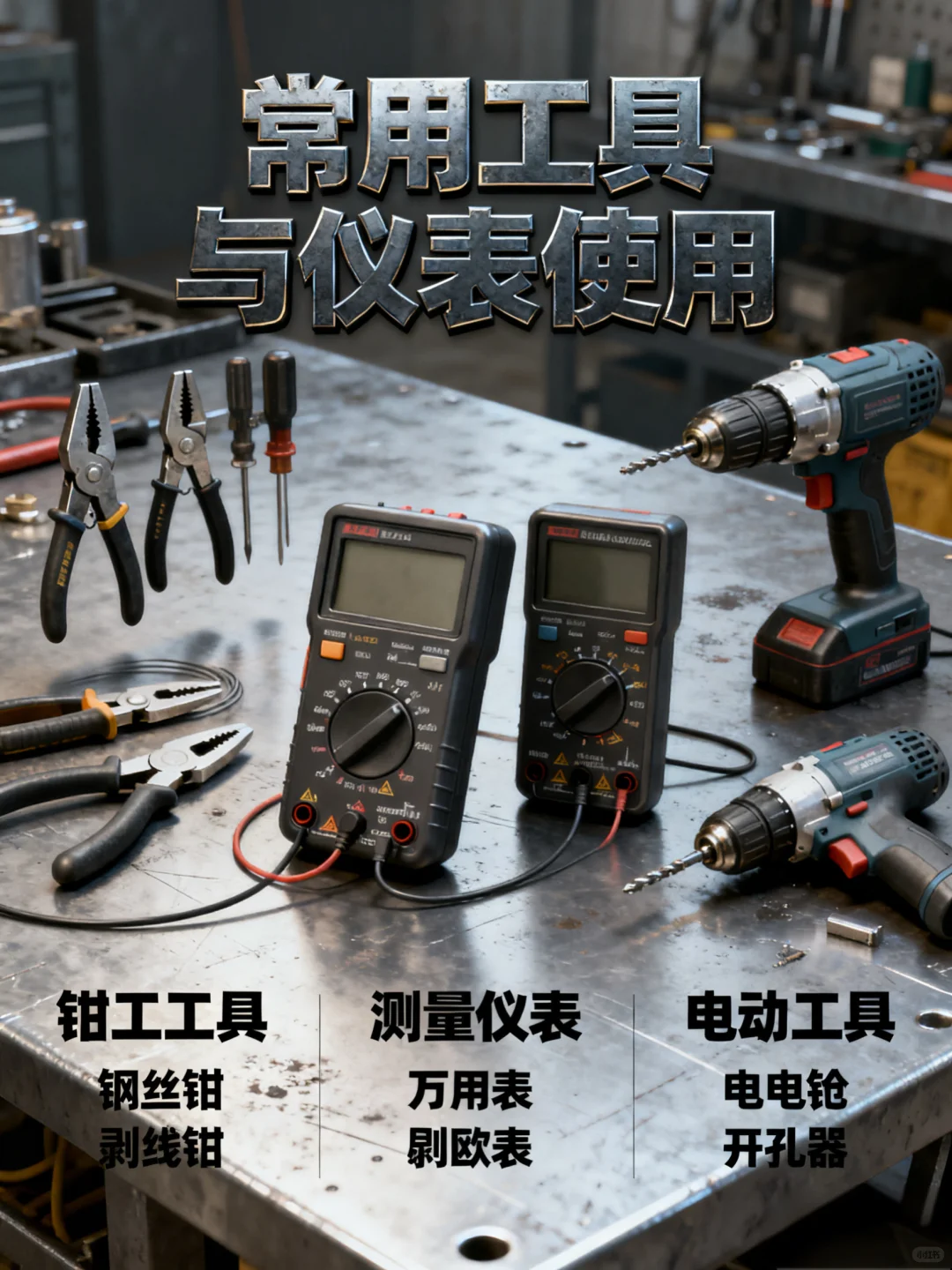 ?0 基础入门装配电工！七大技能直接封神